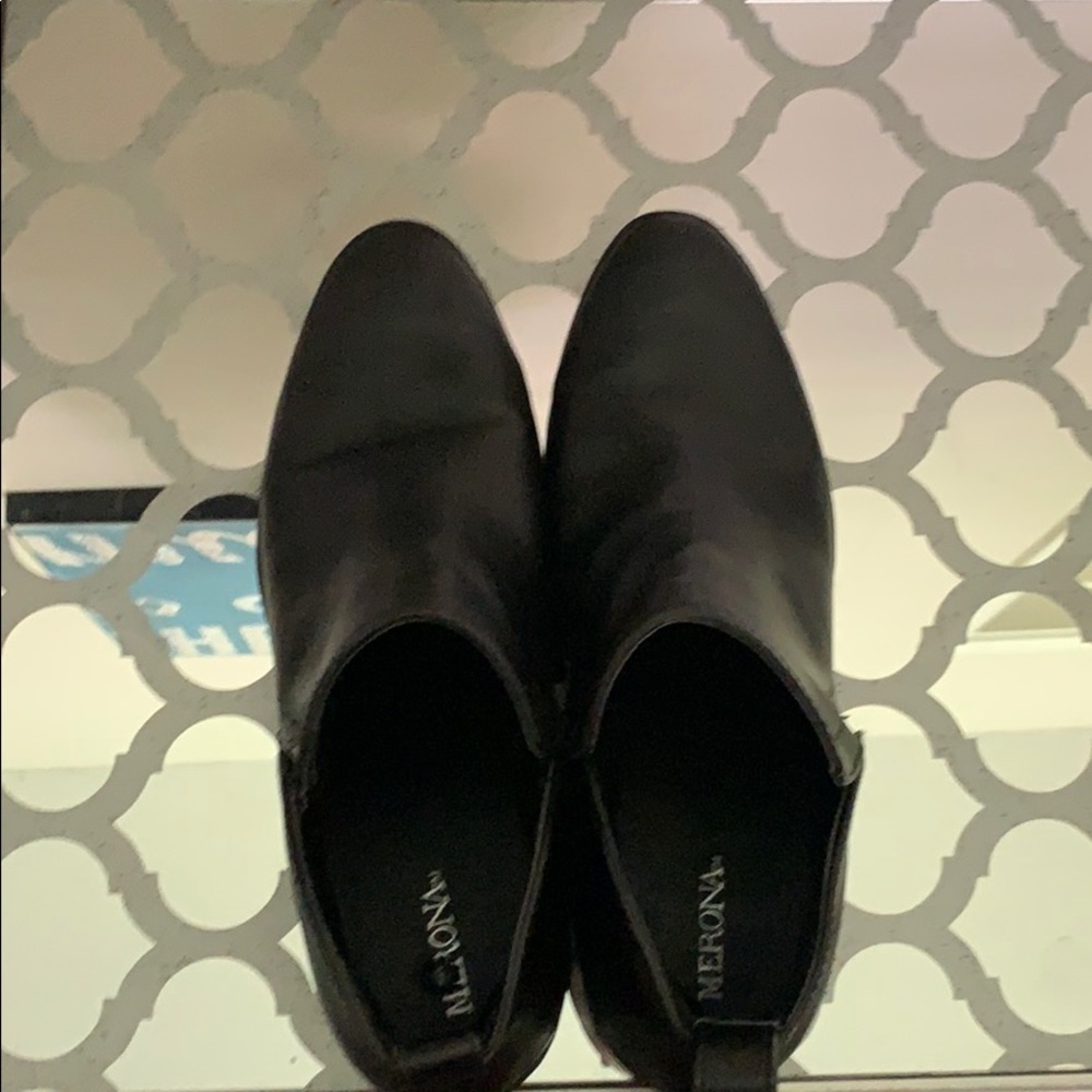 Black Merona booties